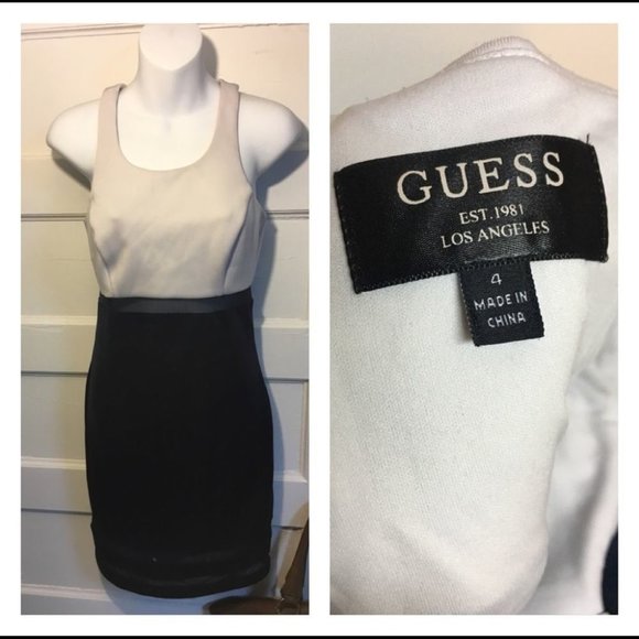 GUESS two-toned Dress Size  XS - Picture 1 of 4
